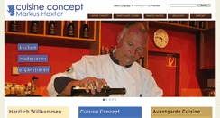 Desktop Screenshot of cuisine-concept.de